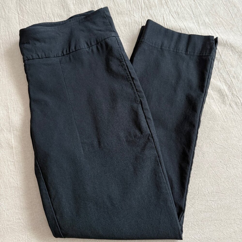 Raffinalla black pull‎ on pants size 10